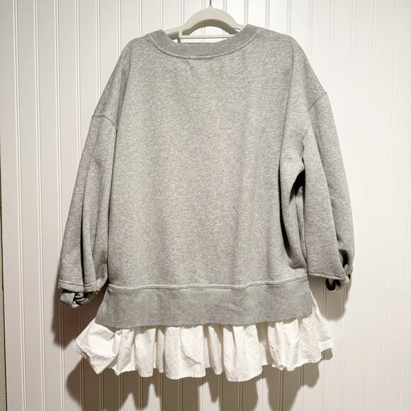 Anthropologie Maeve V Neck Twofer Knit Pullover Size Large - Picture 7 of 7